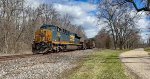 CSX 882 is the only power on this train.